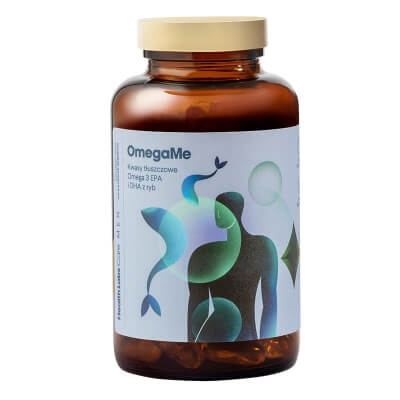 Health Labs Care OmegaMe MEN Trójglicerydy kwasów tłuszczowych omega-3 EPA i DHA z ryb 120 kaps