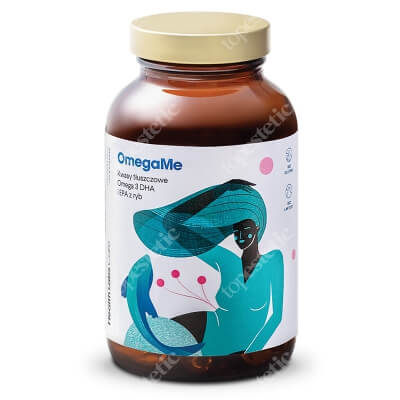 Health Labs Care OmegaMe Kwasy tłuszczowe Omega 3 EPA i DHA z ryb, 60 kaps.