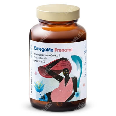 Health Labs Care OmegaMe Prenatal Omega 3 DHA i EPA z ryb z witaminą D3 60 kaps