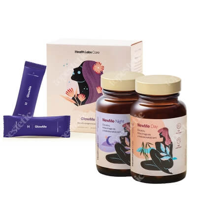 Health Labs Care Shiny Skin Hair And Nails ZESTAW Nawilżona, napięta i gładka skóra 30 saszetek + Lśniące włosy, mocne paznokcie i promienna cera 60 kaps.