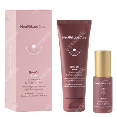 Health Labs Care Slow On Set ZESTAW Kompleks wygładzający z retinoidami 15 ml + Retinomaska do pielęgnacji dłoni 75 ml