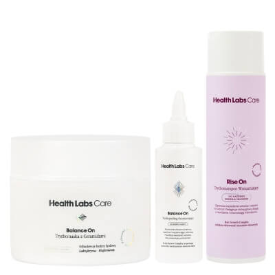 Health Labs Care Tricho Hair Care ZESTAW Trychopeeling 100 ml + Trychoszampon 250 ml + Trychomaska 175 ml