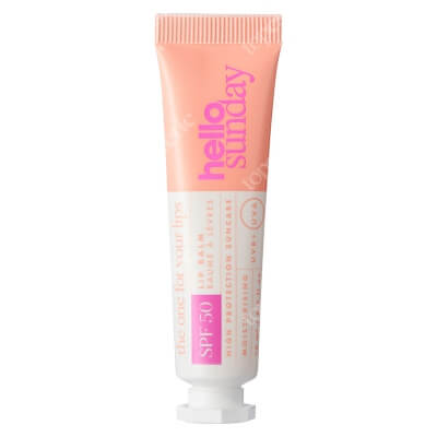 Hello Sunday The One For Your Lips SPF 50 Pomadka ochronna zmiękczająca usta z wit.E, 15 ml