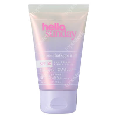 Hello Sunday The One That's Got It All Krem-baza pod codzienny makijaż z wit.C i ekstraktem z ryżu 50 ml