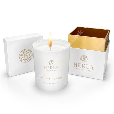 Herla Frezja Candle Świeca na bazie wosku sojowego 200 g