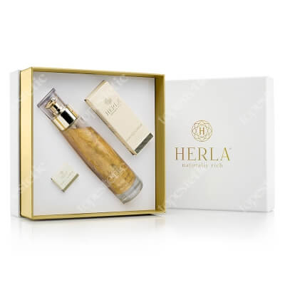 Herla Gold Supreme II ZESTAW Elixir do ciała 100 ml + Olejek do twarzy 15 ml + Próbka 5 ml