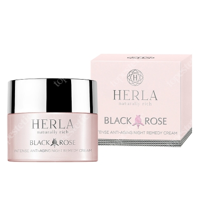 Herla Intense Anti Aging Night Remedy Cream Intensywnie odbudowujący krem przeciwstarzeniowy na noc 50 ml