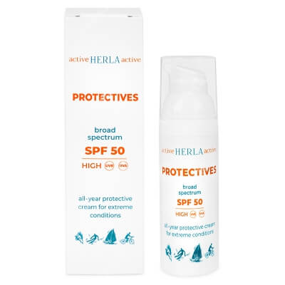 Herla Protectives Broad Spectrum Cream SPF 50 Całoroczny ochronny krem 50 ml