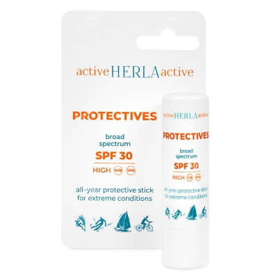 Herla Protectives Broad Spectrum Stick SPF 30 Całoroczny ochronny sztyft do ust 3,6 g