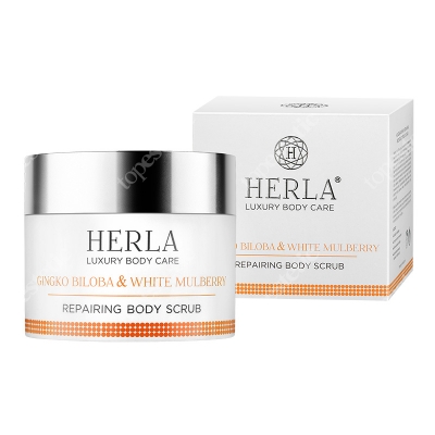 Herla Gingko Biloba & White Mulberry Body Scrub Naprawczy peeling do ciała 200 ml