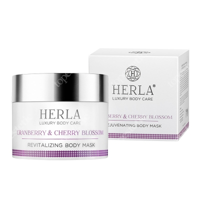 Herla Cranberry and Cherry Blossom Body Mask Rewitalizująca maska do ciała - żurawina i kwiat wiśni 200 ml