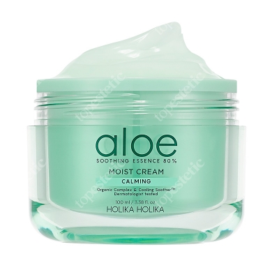 Holika Holika Aloe Moist Cream Lekki krem nawilżający z ekstraktem z aloesu 100 ml