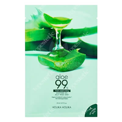 Holika Holika Aloe Soothing Gel Mask Sheet Maseczka bawełniana w płachcie z aloesem 1 szt