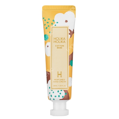 Holika Holika Cotton Bebe Perfume Hand Cream Krem nawilżający do rąk o zapachu bawełny 30 ml