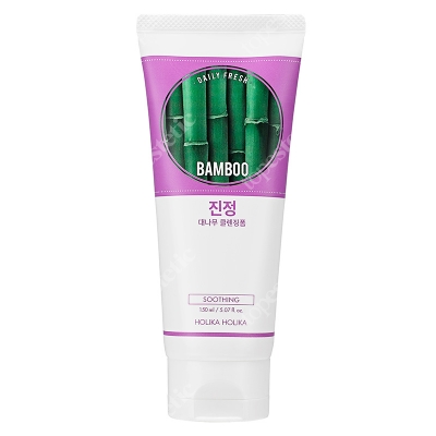 Holika Holika Daily Fresh Bamboo Cleansing Foam Oczyszczająca pianka z ekstraktem z bambusa 150 ml