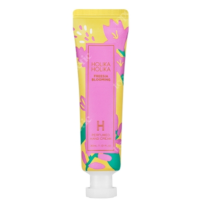 Holika Holika Fresia Perfume Hand Cream Krem nawilżający do rąk o zapachu słodkich kwiatów 30 ml