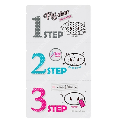 Holika Holika Pig Nose Clear BlackHead 3 Step (No Water) Plasterki do oczyszczania porów bez wody