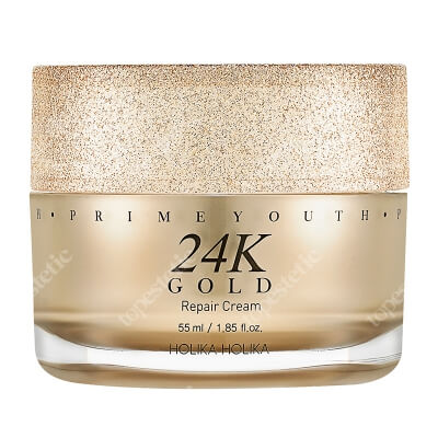 Holika Holika Prime Youth 24K Gold Repair Intensywnie regenerujący krem liftingujący z drobinkami złota 55 ml