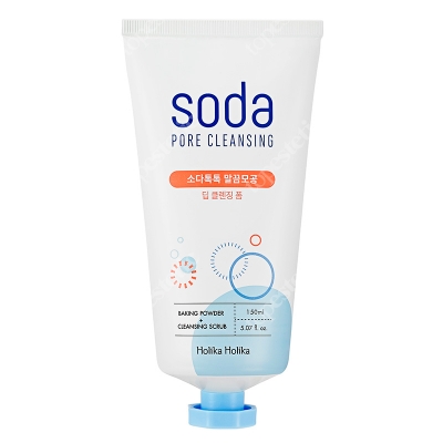 Holika Holika Soda Cleansing Scrub Pianka z peelingiem i sodą oczyszczoną 150 ml