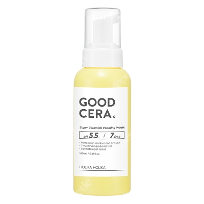 Holika Holika Good Cera Ceramide Foaming Wash Pianka oczyszczająca z ceramidami 160 ml