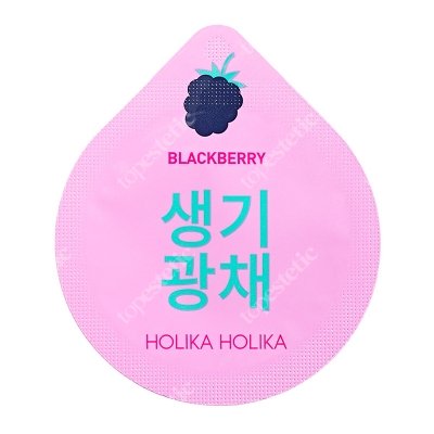 Holika Holika Superfood Capsule Pack Blackberry 5 pack Maseczka całonocna z ekstraktem z jagód 10 ml x 5 szt