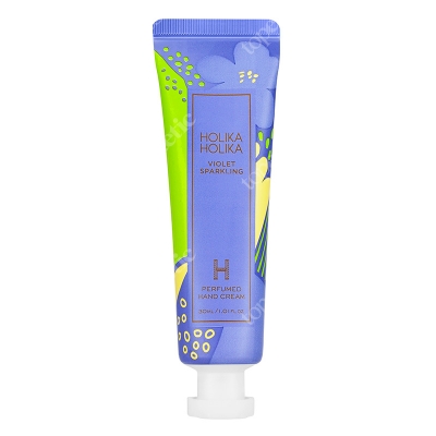 Holika Holika Violet Sparkling Perfume Hand Cream Krem nawilżający do rąk o zapachu cytrusowym 30 ml