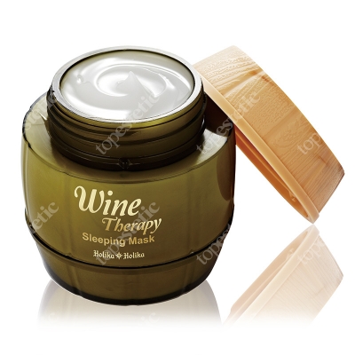 Holika Holika Wine Therapy Sleeping Mask Całonocna maseczka z wyciągiem z białego wina 120 ml