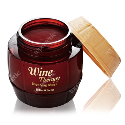 Holika Holika Wine Therapy Sleeping Mask Red Wine Całonocna maseczka z wyciągiem z czerwonego wina 120 ml