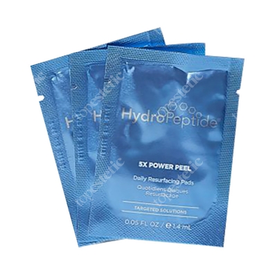 Hydropeptide 5x Power Peel Chusteczka oczyszczająca, wygładzająca zmarszczki 7 szt.