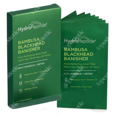 Hydropeptide Bambusa Blackhead Banisher Plastry oczyszczające pory oraz nos 8 szt