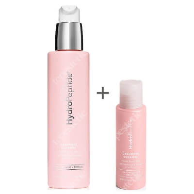 Hydropeptide Cashmere Cleanse + Travel Size ZESTAW Mleczko różane 200 ml + Mleczko różane 50 ml