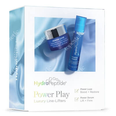 Hydropeptide Power Play Kit ZESTAW Regenerujący krem 5 ml + Serum liftingujące 10 ml