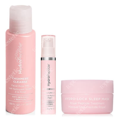Hydropeptide Restore Set ZESTAW Mleczko 50 ml + Maska peptydowa 15 ml + Serum na usta 10 ml