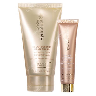 Hydropeptide S.P.F. Sun Protection Friends ZESTAW Nawilżający krem do rąk z filtrem SPF15 75ml + Ochrona przeciwsłoneczna koloryzująca 15 ml