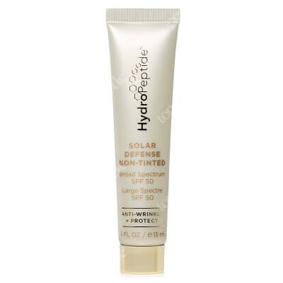 Hydropeptide Solar Defense Non Tinted Sunscreen SPF 50 Ochrona przeciwsłoneczna niekoloryzująca 15 ml