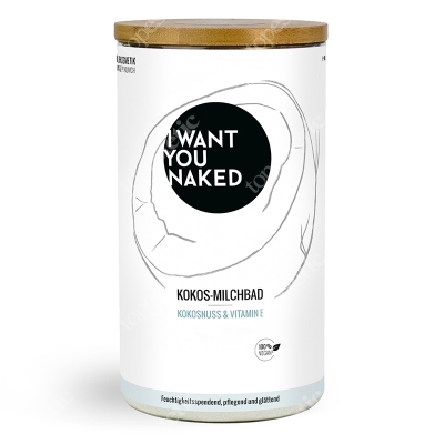 I want you naked Coco Milkbath Coconut and Vit E Mleko do kąpieli - kokos i wit. E, 400 g