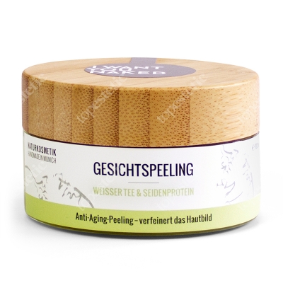 I want you naked Facepeeling White Tea and Silk Peeling do twarzy - biała herbata i jedwab 100 ml