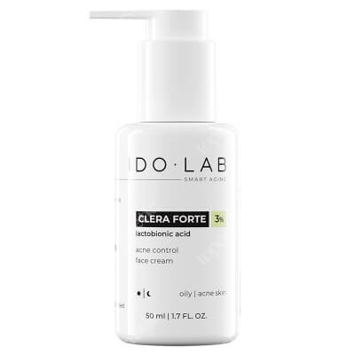 Ido Lab Clera Forte Acne Control Face Cream Krem naprawczy dla cery tłustej i trądzikowej 50 ml