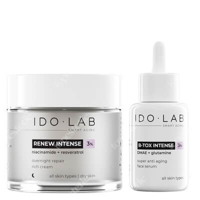 Ido Lab Night Care ZESTAW Serum 30 ml + Rewitalizujący krem na noc 50 ml
