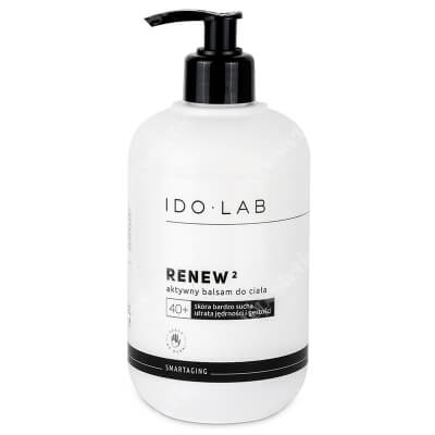 Ido Lab Renew2 Body Balm 40+ Intensywnie nawilżający aktywny balsam do ciała do skóry dojrzałej 500 ml