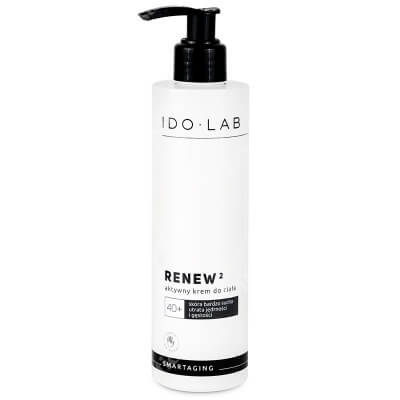 Ido Lab Renew2 Body Cream 40+ Intensywnie nawilżający aktywny krem do ciała dla skóry dojrzałej 250 ml
