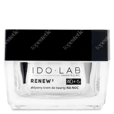 Ido Lab Renew2 Night Cream 40+ Silnie ujędrniający aktywny krem do twarzy na noc dla skóry dojrzałej 50 ml