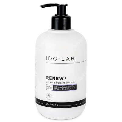 Ido Lab Renew3 Body Balm 50+ Intensywnie nawilżający aktywny balsam do ciała do skóry dojrzałej 500 ml