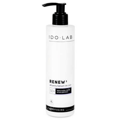 Ido Lab Renew3 Body Balm 50+ Intensywnie nawilżający aktywny balsam do ciała do skóry dojrzałej 250 ml