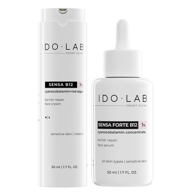 Ido Lab Sensa Care ZESTAW Serum odbudowujące 50 ml + Krem naprawczo-regeneracyjny 50 ml