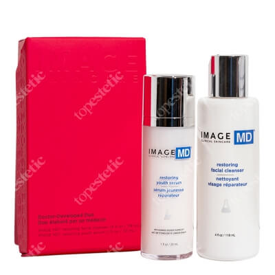 Image Skincare Doctor Developed Duo ZESTAW Kuracja ujędrniająca 30 ml + Preparat oczyszczający 118 ml