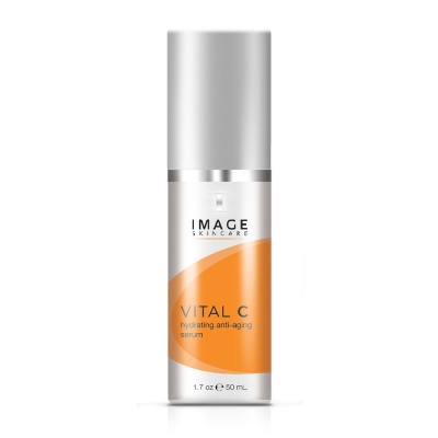 Image Skincare Hydrating Anti-Aging Serum 15% Nawilżający, rozświetlający i wygładzający zmarszczki, lekki krem z 15% wit. C 50 ml STARY