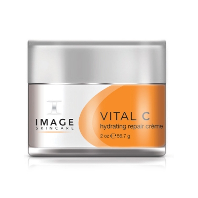 Image Skincare Hydrating Repair Creme 20% Silnie odżywczy i wygładzający zmarszczki, komfortowy krem z 20% wit. C 56,7 g STARY