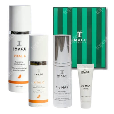 Image Skincare Moisture Magic ZESTAW Preparat oczyszczający 177 ml + Nawilżający, odżywiający i rozświetlający krem 50 ml + Krem pod oczy 14 g + Krem ujędrniający 7 g