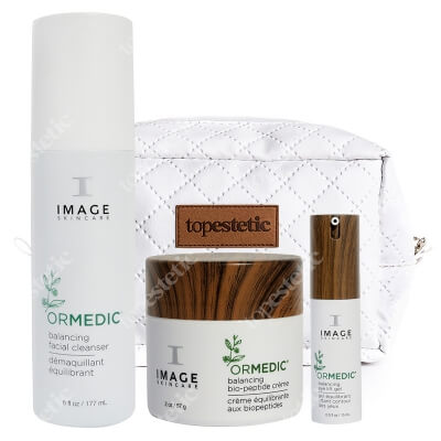 Image Skincare Ormedic Set ZESTAW Krem 56,7 ml +Preparat oczyszczający 177 ml + Krem 14,8 ml + Kosmetyczka